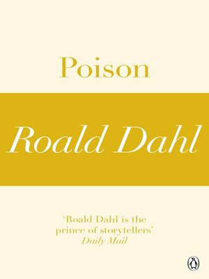 cover image of Poison (A Roald Dahl Short Story)